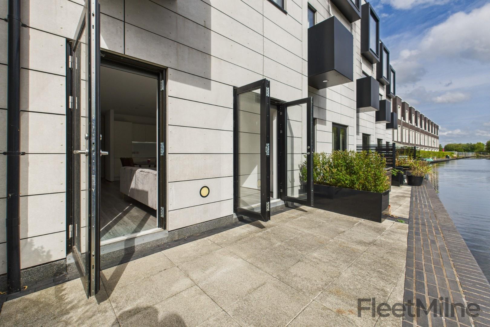 Waterside terrace