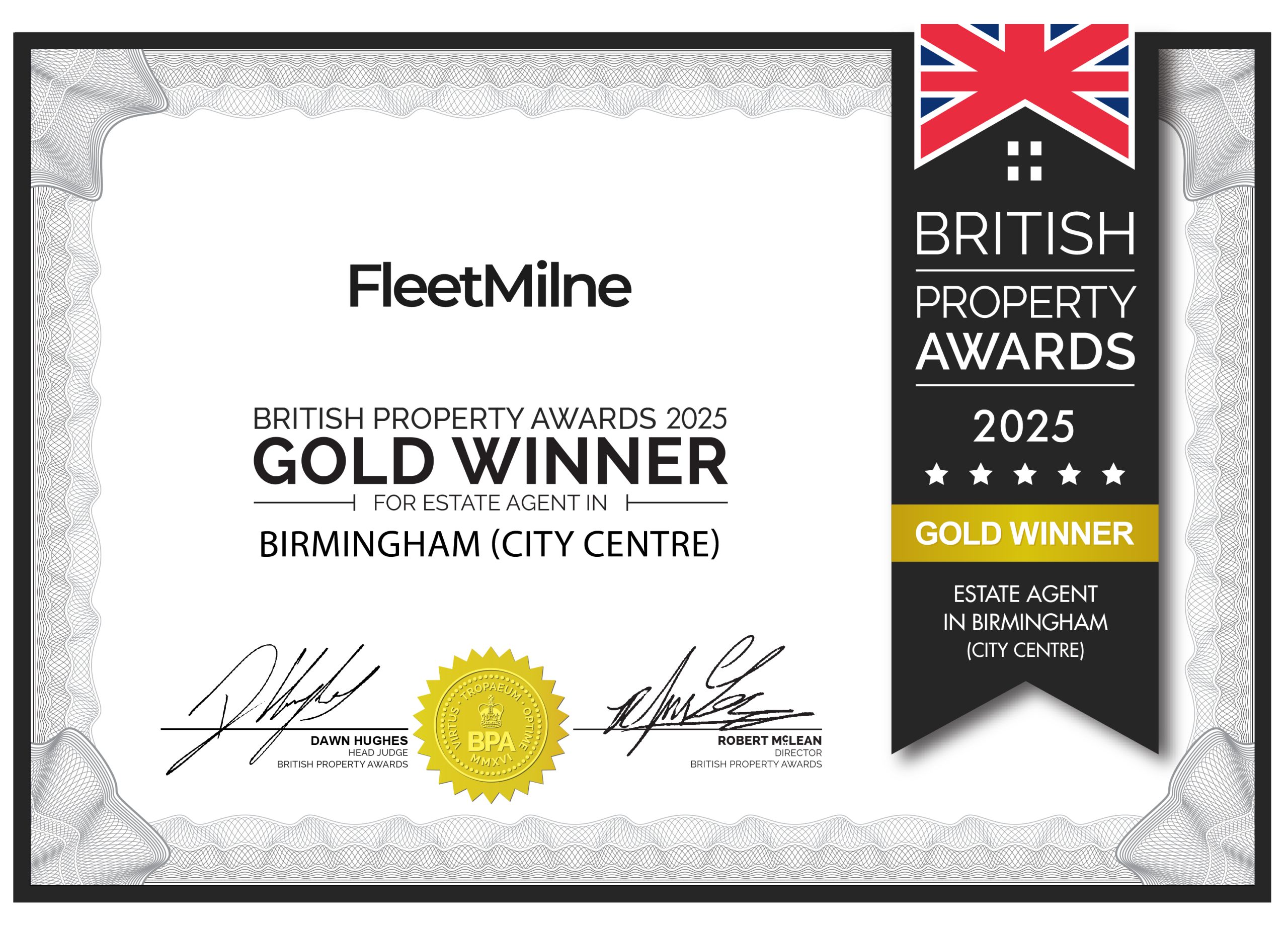 We’ve won for a second consecutive year!