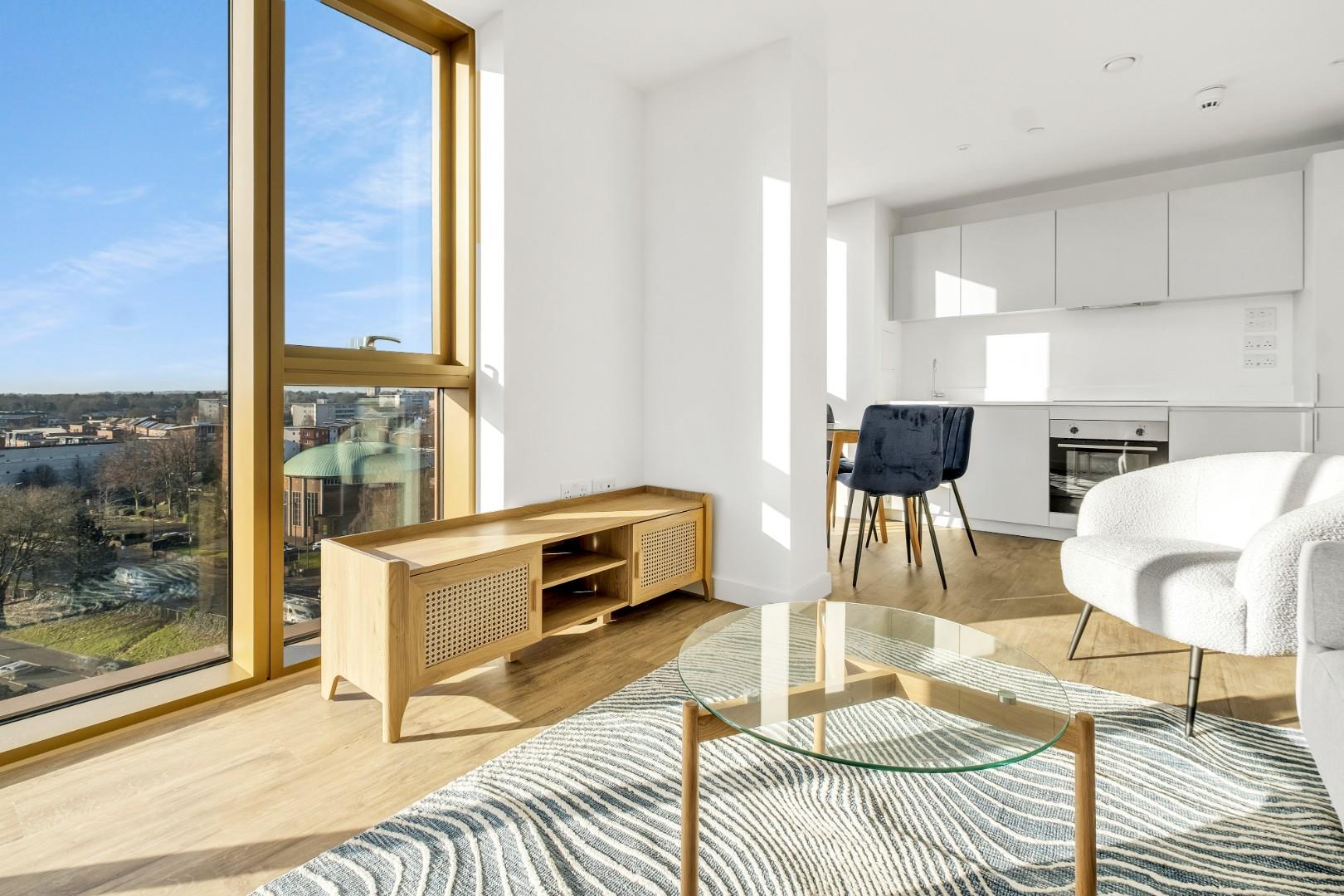 Living/dining area
